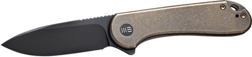 We Knife Elementum 2.96" Bronz - Titanium/stnwsh 20cv Frm Lock