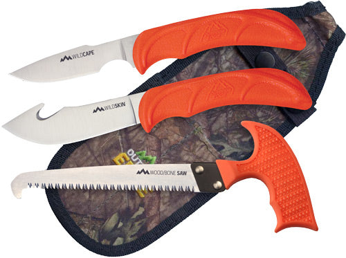 Outdoor Edge Wildguide 3 Piece - Hunting Combo W/mo Sheath