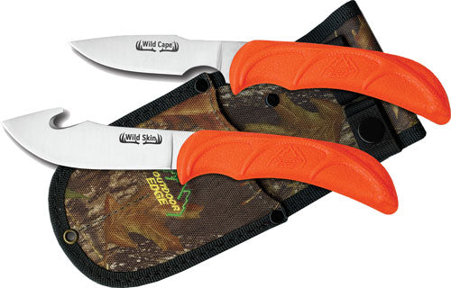 Outdoor Edge Wild Pair Skinner - /caper With Mossy Oak Sheath