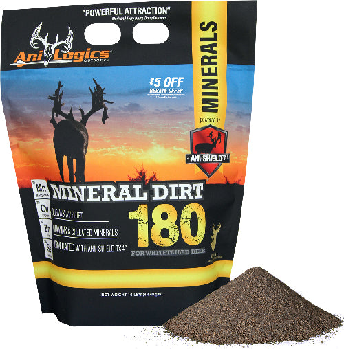 Ani-logics Mineral Dirt 180 - 10lb W/ani-shield Technology