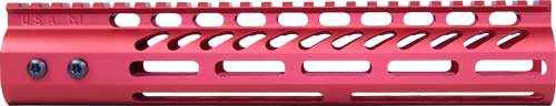 Guntec Ultra Light Handguard - 10" M-lok Red