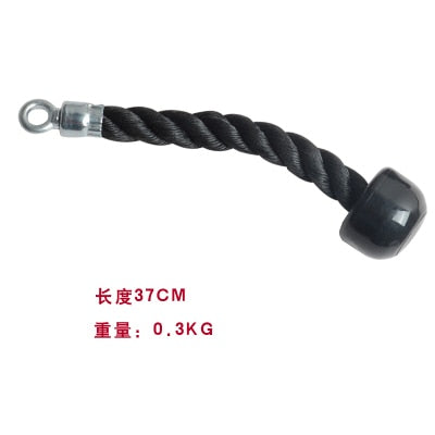 handle Training Rope Pull Down Ropes For Triceps Strength Enhancement