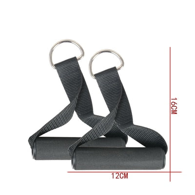 handle Training Rope Pull Down Ropes For Triceps Strength Enhancement